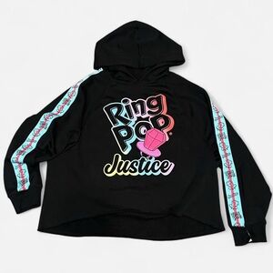 Justice Girls Ring Pop x Bazooka Collab Hoodie – XL Plus (16P/18P)